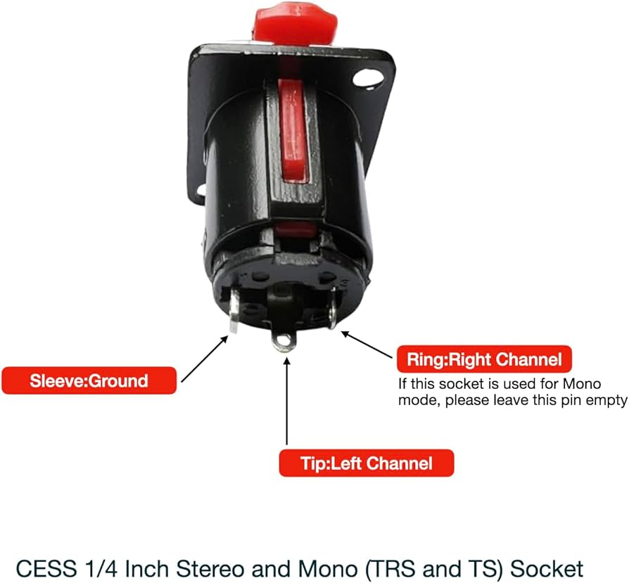 Amazon.com: CESS Black 1/4